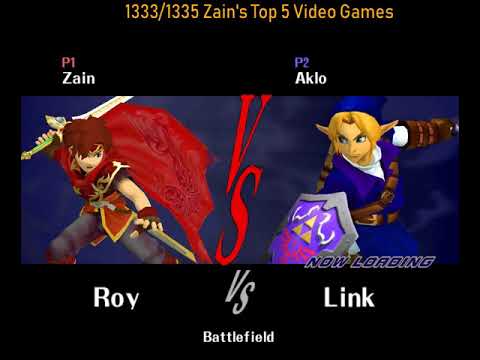 DONTTESTME (Roy) vs. Aklo (Link) - East Park Rollback - SSBM
