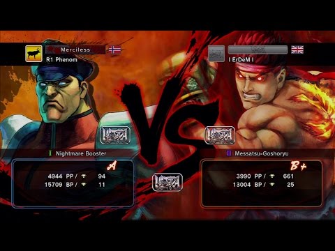 R1 Phenom [Bison] vs I ErDeM I [Evil Ryu] USF4