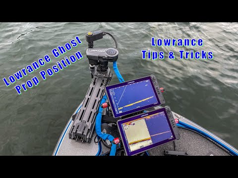 Lowrance Ghost, How To Store Prop In A Set Direction!