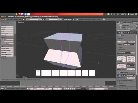 Blender 2.6: Multiple Loop Cut