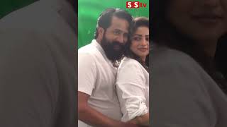 Rachita Ram Hot At Sanju Weds Geetha 2 Shooting  S