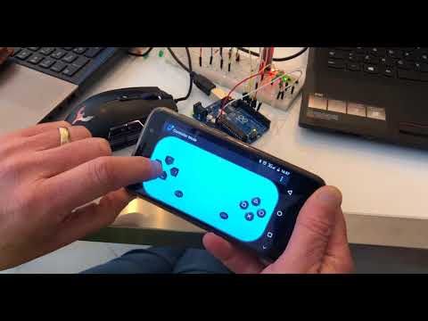 Controllo accensione LED tramite bluetooth