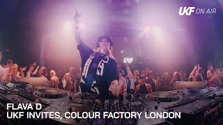 Flava D - Live @ UKF Invites x Colour Factory, London 2025