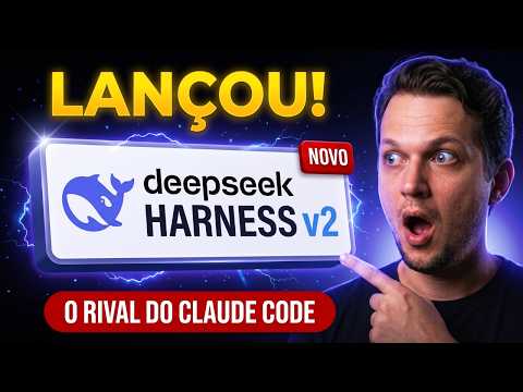DeepSeek Harness 2.0 é ABSURDO! O rival do Claude Code agora tem app