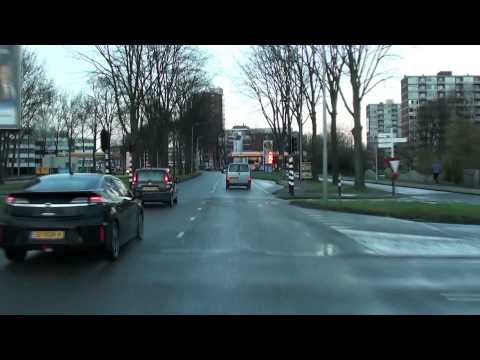 Cab ride bus; Veolia lijn 37: Den Haag-Delfgauw (20150331)