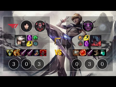 T1 Canna Camille vs Aatrox Top - KR GrandMaster Patch 10.10
