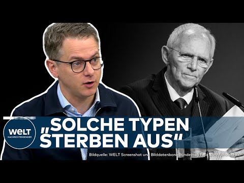 Video Thumbnail: TOD VON SCHÄUBLE: Sein Vermächtnis in der CDU - "Dinge aussprechen, die nicht mehrheitsfähig sind"