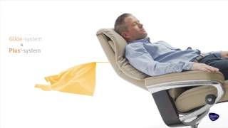 Stressless Glide & Plus System on Signature Base