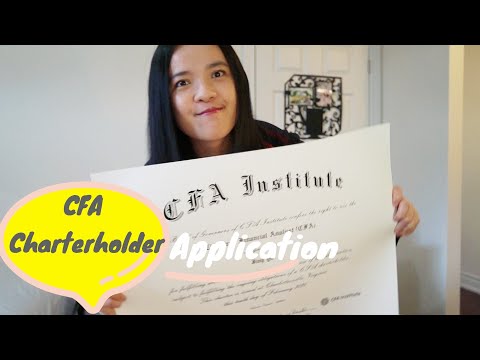 How to Apply for CFA Charterholder After You Pass The CFA Level III Exam?
