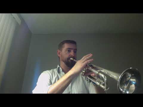 2020 - 2021 TMEA All-State Trumpet Etude #3 - Bb Major (Gatti)