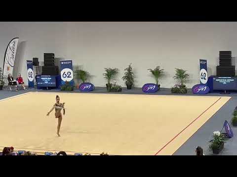 Strasbourg GRS N1 Anna Khutsishvili. Championnat de France 2021/22.