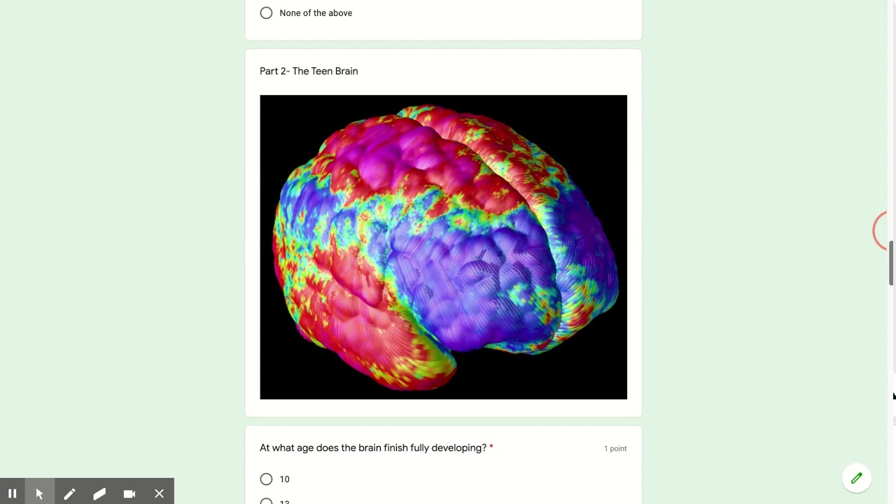 Self-Management Assessment (Test #1)
