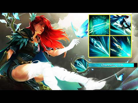 Playing Windranger Arcana for the youtube video (successful)