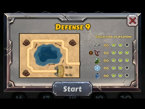 Season 2 -  Level 9 | Battle Strategy : Tower Defense HD Gameplay 2025