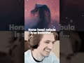 Horse head nebula VS it's sound | #space #edit #cosmos #fypシ #nebula
