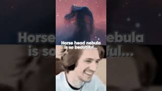 Horse head nebula VS it's sound | #space #edit #cosmos #fypシ #nebula