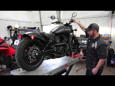 Exhaust Install on Indian Scout