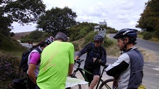 preview picture of video 'Didcot Hash New Forest Cycling Trip 2014 photos/video'