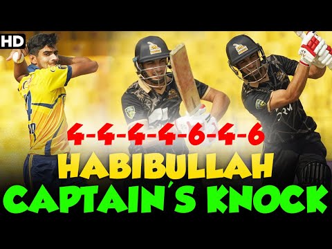 Habibullah Plays A Captain's Knock | Gujranwala Giants vs Rawalpindi Raiders | Match 11 | PJL | MV2L
