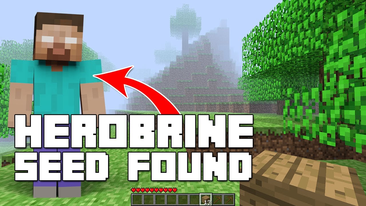 The original Herobrine seed has finally been found! - YouTube