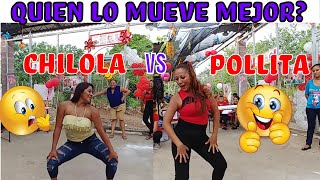 🔴PERO COMO LO MUEVEN!😱 Chilolita(Johana) vs Pollita(Rebeca). Se desataron estas mujeres.  P 10