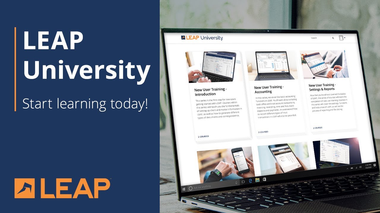 LEAP University | Start learning today!