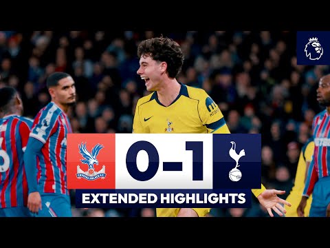 Crystal Palace 0-1 Spurs | Premier League Extended Highlights