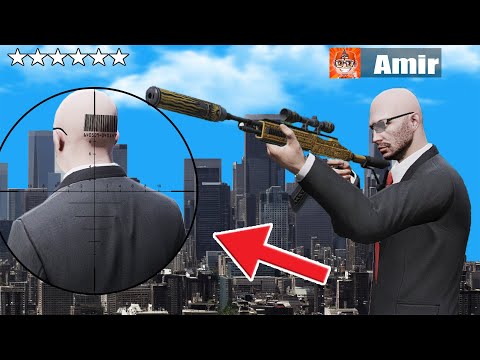 Living the HITMAN Life in GTA 5 - CRAZY Story!