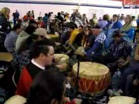 6 Drums @ New Years PowWow @ Soo Tribe