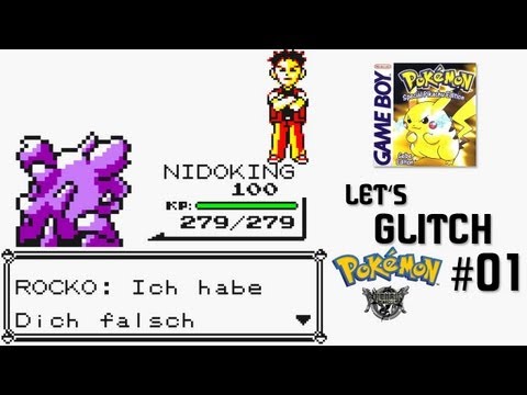 Glitches in Pokémon [01] - Let's Glitch Pokémon Gelb: Lv. 100er-Pokémon vor Rocko