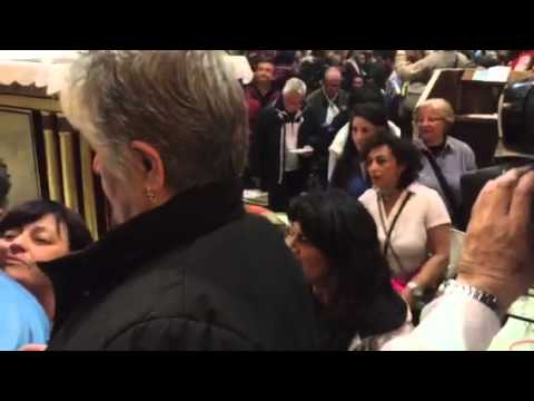 Arrivo dei pellegrini di Gioia a Pratola Peligna per i festeggiamenti della Madonna della Libera