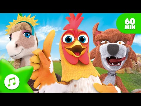 Summer  for Kids ZENON'S FARM 👨🏻‍🌾60 min Compilation + More Kids Songs | Toddler Learning