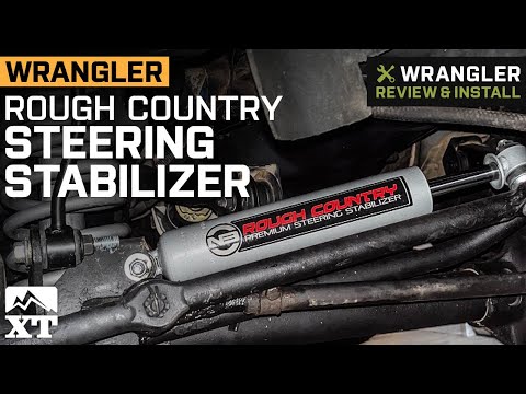 Jeep Wrangler Rough Country Premium N3 Steering Stabilizer Review & Install