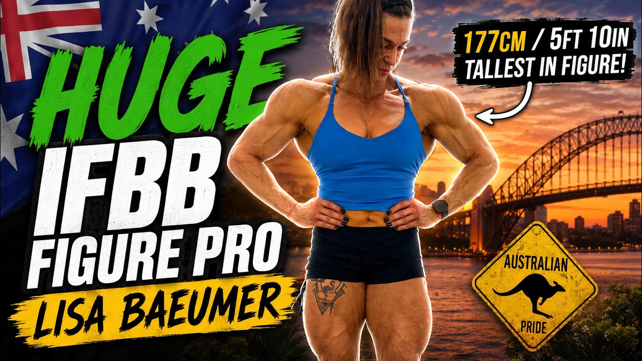 5ft 10in IFBB Figure Pro: Lisa Baeumer 😲