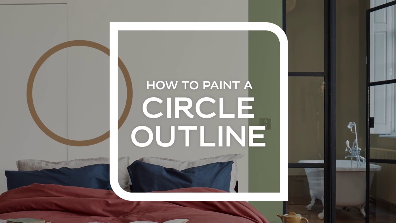 How to paint a circle wall design in 3 simple steps Dulux
