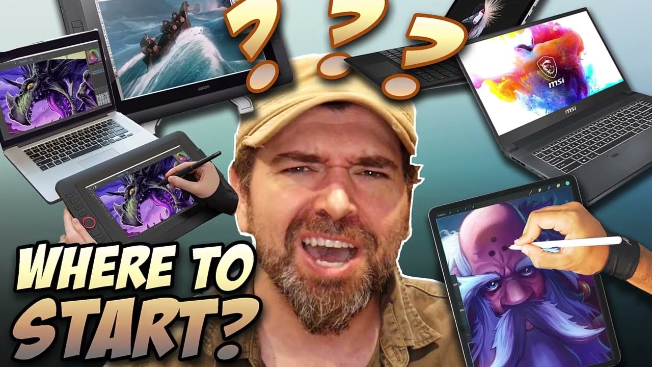 Beginners guide to digital art - Tools and practices