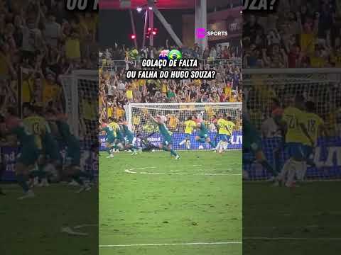 FOI FALHA DO HUGO SOUZA OU FOI MÉRITO DO BATEDOR? 🇧🇷 #shorts