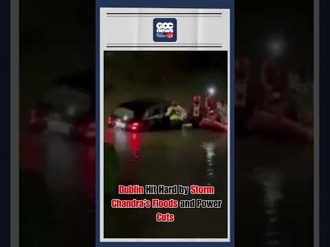 Dublin Hit Hard by Storm Chandra — Floods, Power Cuts and Chaos