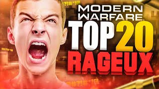 TOP 20 DES PLUS GROS RAGEUX SUR MODERN WARFARE ( WARZONE ) - Best of PwnZ #17