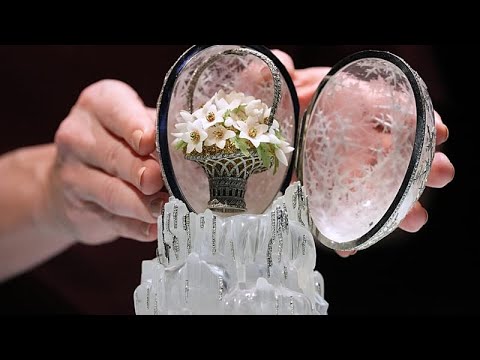 Fabergé ‘winter egg’ sets new record with £22.9M sale at London auction