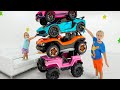 Alice And Chris Learn To Share Toy Cars