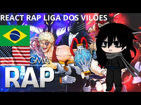 1A + Pro-heros | React Rap Liga dos Vilões || (Boku no Hero) | (Enygma)‎ [GC] {Inuzukk}