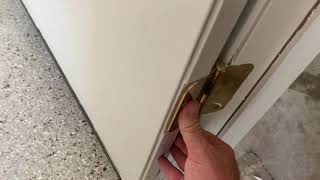 Secret revealed stripped door hinge screw quick fix