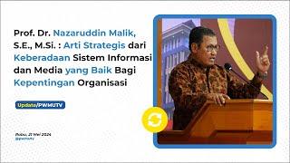 Peran Strategis Sistem Informasi dan Media dalam Organisasi Muhammadiyah