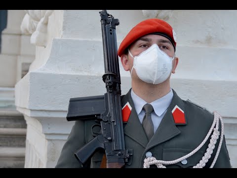 Garde Ehrenposten Wien Belvedere