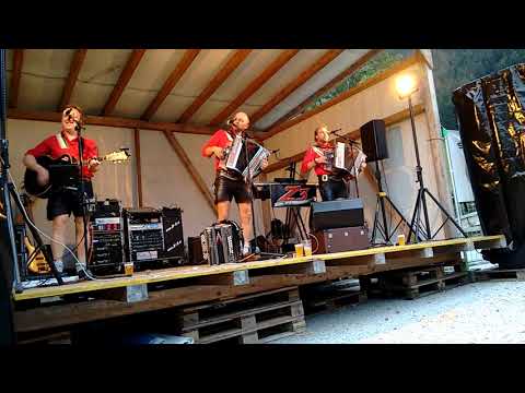 Die Drei Zillertaler am Schoat'n Fest der Freiwilligen Feuerwehr Schwendau 2019