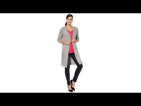 Wendy Williams Hooded Cardigan with Pockets