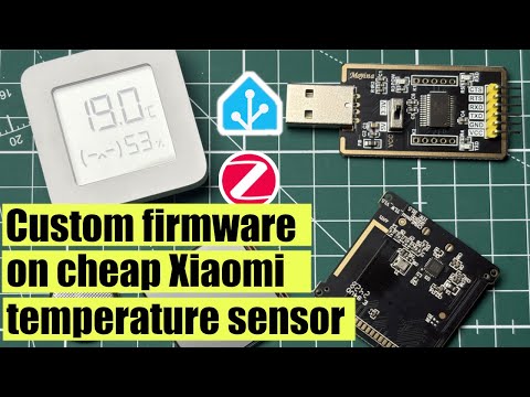 Custom firmware on cheap Xiaomi Thermometer, Bluetooth to Zigbee (2025) #homeassistant #xiaomi