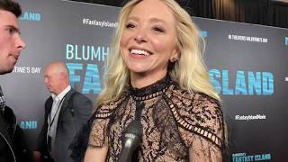Portia Doubleday says This is a very different Fantasy Island video