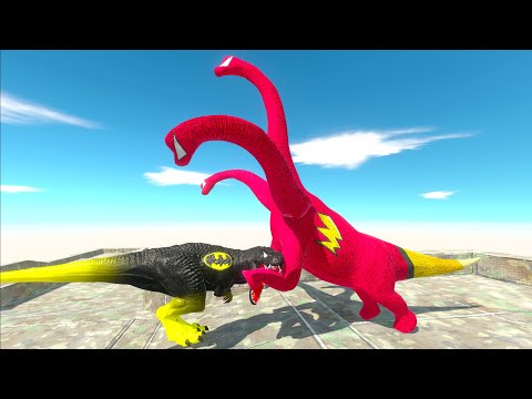 FLASH BRACHIOSAURUS DEATH CLIMB - Animal Revolt Battle Simulator